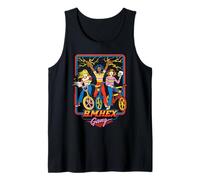 B.M.Hex Gang Girl Bike Retro Vintage Funny Adult Humor Canotta