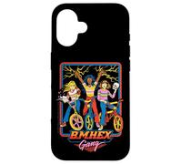 B.M.Hex Gang Girl Bike Retro Vintage Funny Adult Humor Custodia per iPhone 16