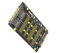 B+M PCIe Solid States Adattatore disco per scheda madre Sostituire 2230 2242 2260 2280 Adattatore scheda madre SFF-8639 NVME Stati solidi Connessione computer disco