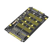 B+M PCIe Solid States Adattatore per scheda madre Sostituire 2230 2242 2260 2280 Adattatore scheda madre SFF-8639 NVME Stati solidi Computer disco