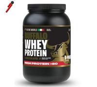 B-Power, Buffalo Whey Protein +80, 1020 g Proteine del siero di latte di Bufala