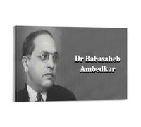 B. R. Ambedkar Poster con stampa artistica da parete con giurista indiano, decorazione per la casa, poster su tela, 20 x 30 cm