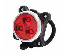 Fanale Posteriore Ricaricabile USB con 3 LED, 8 Funzioni e Resistenza IPX4