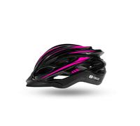 B-RACE CASCO GRANITH IN-MOLD NERO/FUXIA M 54/58