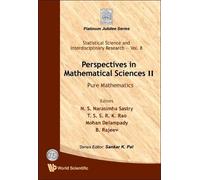 B Rajeev Perspectives In Mathematical Science Ii: Pure Mathem (Copertina rigida)
