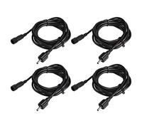 B-right Cavo Di Prolunga Per Illuminazione Da Giardino A Led Da 2 M, Per Luce Solare Da Giardino, 4 Prolunghe Da 2M Nero