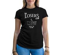 B&S Boutique The Losers Club It Pennywise Maglietta Donna Nera Size XL