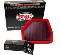 B&S Kit Filtro Aria Sportivo Aspirazione Rigenerabile Lavabile FB502/20 con Profumatore Interni