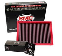 B&S Kit Filtro Aria Sportivo Aspirazione Rigenerabile Lavabile FB857/20 con Profumatore Interni