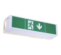 B-SAFETY BR 565 030 Indicazione via di fuga illuminata Montaggio a soffitto,
