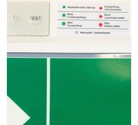 B-Safety Luce di emergenza a LED C-Lux Standard, alimentazione centrale B-Safety