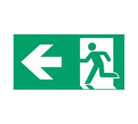 B-Safety Targa via di fuga Typ C per E-LUX Standard B-Safety