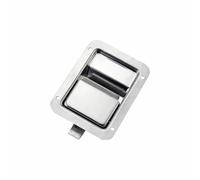 B senza serratura a incasso Paddle Maniglia Lock, in acciaio inox, maniglia cassetta degli attrezzi multifunzione serratura sicura per camper, camion, camper, rimorchi