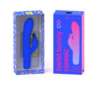 B Swish - Bwild Bunny Infinite Classic Vibratore Ricaricabile In Silicone Blu