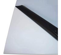 B & T alluminio metallo zuschnitte laccato bianco 1,5 mm di spessore in alluminio bianco traffico RAL 9016 su un lato con schermo nel taglio