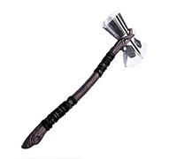 B&T Avengers Thor Axe Avenger 3 Infinity War: Thor Stormbreaker Foam Prop Replica Cosplay Hammer Axe Brown Large, Teen