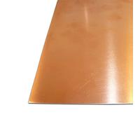 B&T Metall - Lamiera di rame, spessore 1,0 mm Taglio su Misura 0,7x400x600 mm