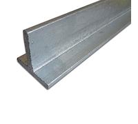 B&T Metall Profilo a T in acciaio zincato S235 (1.0038 St-37), trave a T da 30 x 30 x 4 mm, lati con le stesse dimensioni, lunghezza: 1000 mm +/-5 mm, zincatura a caldo
