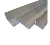 B&T Metall, profilo a U in alluminio, 50 x 40 x 4 mm, in AlMgSi0,5 F22, saldabile e adatto all’anodizzazione, lunghezza circa: 1,5 m. (1500 mm + 0/- 3 mm).