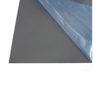 B&T Metall Taglio in lamiera di alluminio, spessore 0,8 mm, grigio antracite RAL 7016, qualità facciata