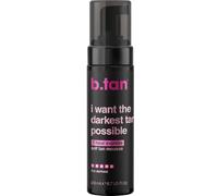 b.tan Autoabbronzante Più Scuro | I Want The Darkest Tan Possible - Veloce, 1 ora Di Mousse Abbronzante Senza Sole, 200ml