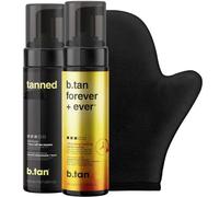 b.tan Besties Bundle - abbronzatura finta, autoabbronzante, autoabbronzante, abbronzante senza sole, guanto abbronzante, guanto abbronzante