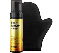 b.tan Forever + Ever - Kit abbronzante autoabbronzante con guanto applicatore per abbronzatura ultra lunga