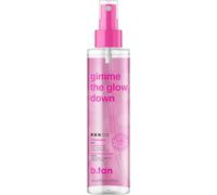 b.tan Gimme The Glow Down - Spray abbronzante per il viso, abbronzante graduale, acqua abbronzante senza sole, infusa con acqua di rose, vegano, cruelty free, 15 ml