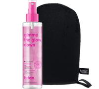 b.tan Gimme The Glow Down Spray autoabbronzante + guanto