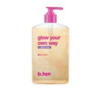 B.tan Glow Your Own Way Shimmer - Lozione abbronzante brillante 473 ml