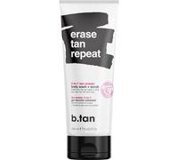 b.tan Rimozione autoabbronzante e gel doccia - Erase Tan Repeat | Peeling e pulizia 2 in 1, rimuove l'autoabbronzante e le cellule morte della pelle, rimozione autoabbronzante express
