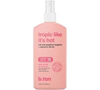 B.Tan Tropic Like Its Hot SPF 15 Tanning Oil For Unisex 8oz Oil