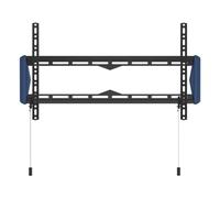 B-Tech Staffa da parete fissa Elements Fixed 600 Flat – 70 kg, 80 pollici, 100x100/650x400 mm – Nero/Blu