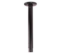 B-Tech BT7851 (50mm Dia Ceiling Mount - System 2, Telescopic Ceiling - Mount for ?50mm Poles, Pipe, Black, 90 kg, 600 - 1000 mm