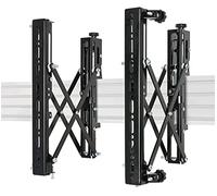 B-Tech BT8390-VESA400MAP - Accessori per Montaggio Schermo Piatto (Nero, 50 kg, 165,1 cm (65"), 106,7 cm (42"), Scorrevole, 12,6 cm)