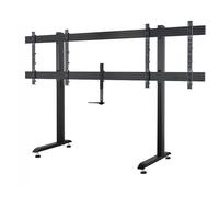 B-Tech BT8528 2,18 m [86] Pavimento Nero (SYSTEM X - XXL Twin Screen VC - Stand