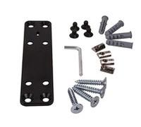 B-TECH System X Rail Mounting Bracket for BT8 Montaggio a parete BT8390-WFK1/B