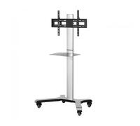 B-Tech XRTROLLEY 81,3 cm [32] Nero, Argento (XRTROLLEY - Flat Screen Floor Stand