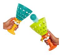 B.- Tigre Catch Game - 2 Launchers & 4 Balls - Ball Games for Kids - Outdoor Activity - 3 Years + - Pop 'n' Launch, BX2274Z