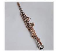 B Tone Sassofono Dritto Nickel Silver Sax Gold Key Con Bocchino Professionale Sassofono per principianti Kit