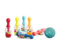 B. toys - Arancione - Set da Bowling per Bambini - 6 Birilli e 1 Palla da Bowling - Gioco da Interno e da Esterno - Set di Giochi per Bambini e Ragazzi - 2 Anni +