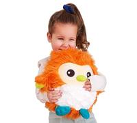 B. toys B.- Fluffy Funkies-Ola Owl Shaggy Plush, Colore, BX2085C12Z