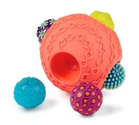B. toys - Ballyhoo - 6 palline sensoriali - 1 palla grande e 5 palle piccole - Giocattolo per bambini strutturato e colorato - Giocattolo per lo sviluppo dei bambini - 6 mesi +