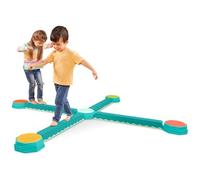 B. toys Beam Interlocking Balancing 5 Sensory Pads & 8 Beams - Active Play for Toddlers, Kids - 3 Years + - Balance & Build Set, Multicolore, BX2482DC1Z