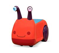 B. toys Buggly-Wuggly cavalcabile a lumaca con sedile, luci e suoni | Lumaca cavalcabile con luci e suoni, sedile ergonomico con vano portaoggetti; da spingere o cavalcare in casa; 1+ anni
