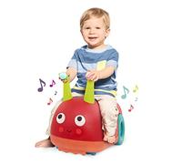 B. toys - Ride-On Toy - Ladybug Ride On - Lights & Sounds - Ergonomic Seat - 1 Year + - Ladybuggy