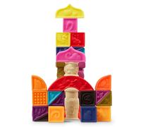 B. toys Elemenosqueeze, blocchi morbidi ABC sensoriali da impilare