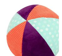 B. toys - Fallo suonare - Palla in tessuto morbido - Palla di peluche per bambini con campanellino - Giocattolo sensoriale per neonati, bambini e ragazzi - Colori, trame e suoni di sonaglio - 0 Mesi +