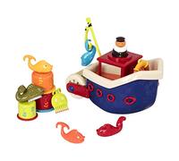 B. toys Fish N Splish, giocattoli da bagno con barca galleggiante