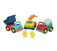 B. Toys - Happy Cruisers - 3 Little Truck Set